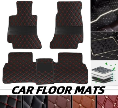 For Nissan Car Floor Mats Sentra PU Leather Liner All Weather Custom Waterprooof - image 1 of 4