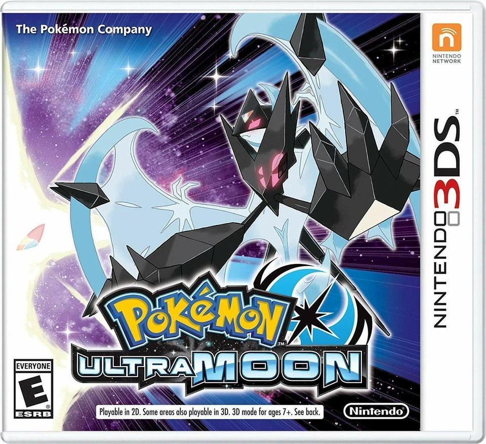 Pokémon Ultra Moon (Nintendo 3DS, 2017)