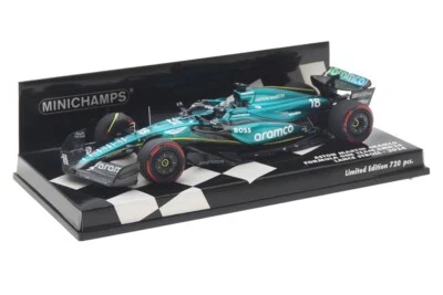 Aston Martin AMR24 GP 2024 Lance Stroll Minichamps 1:43 417240118 - Bild 1 von 2