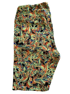 Lularoe TC Leggings Floral Multi Colored Leggings New Rare - Picture 1 of 3