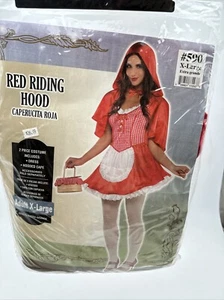 Halloween Caperucita Roja Disfraz Adulto X-Grande 14-16 Sexy Juegos con disfraces Nuevo - Imagen 1 de 17