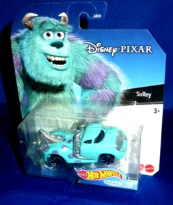 DISNEY PIXAR MONSTER'S INC. SULLEY HOT WHEELS COLLECTOR CHARACTER CARS, NEW - Picture 1 of 3