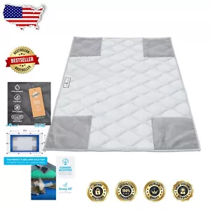 Light Gray Washable Fleece Guinea Pig Cage Liners - Super Absorbent & Waterproof - Picture 1 of 8