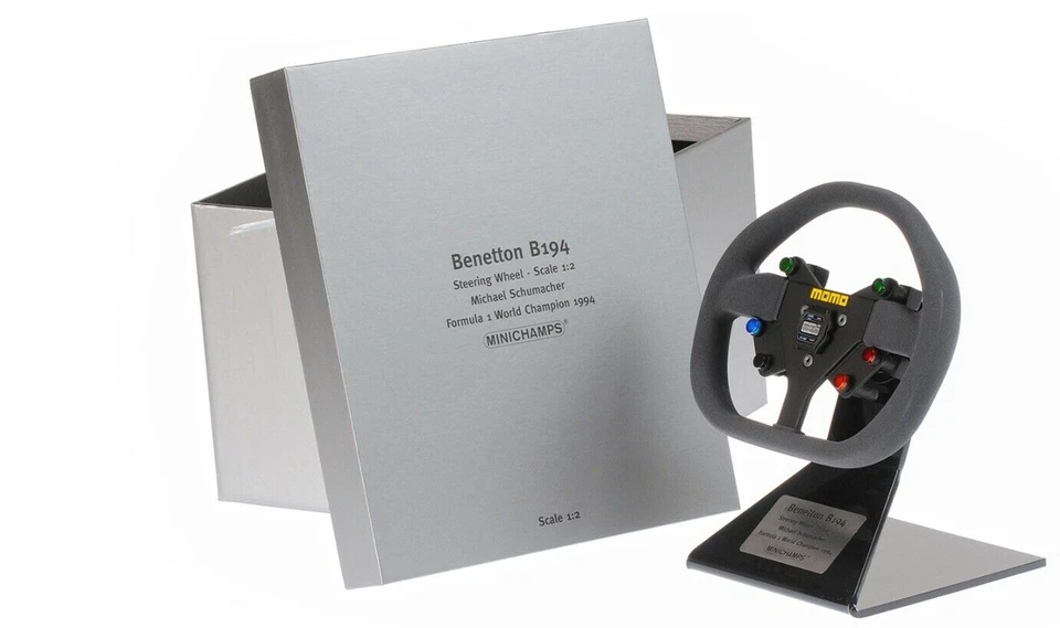 1 2 Minichamps Benetton B 194 Steering Wheel World Champion