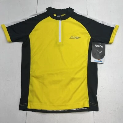 Camiseta deportiva de ciclismo Bpbtti amarilla negra para jóvenes niños talla grande nueva Foto 1 de 4