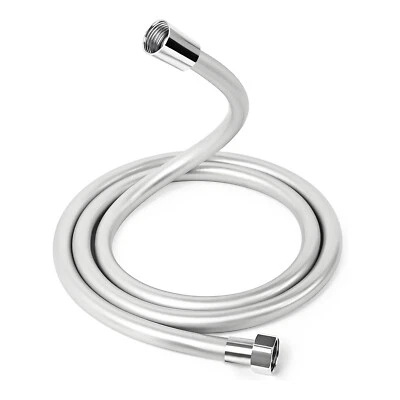 PVC Universal Brauseschlauch 1/2 Zoll Chrom mit Verdrehschutz Duschschlauch - Bild 1 von 4