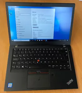 Lenovo THINKPAD T470S i5-6300u 8GB RAM 180GB Win 10Pro - Picture 1 of 11
