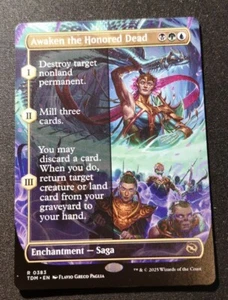 Awaken The Honored Dead - Borderless - TDM - MTG - EN - NM - 0383 - Picture 1 of 1