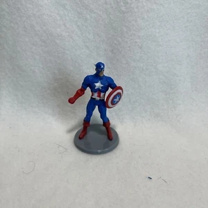 Marvel Captain America 2.75" Figure On Stand Greenbrier International Toys - Picture 1 of 6
