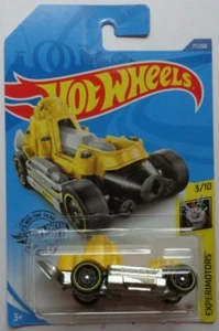 Hot Wheels Experimotors 2020 3/10 velocidades 77/250 (amarillo) (Int. Tarjeta) - Imagen 1 de 2