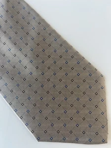 Brooks Brothers 346 Silk USA Made Woven Italy Neck Tie Geometric Light Brown 59” - Picture 1 of 5