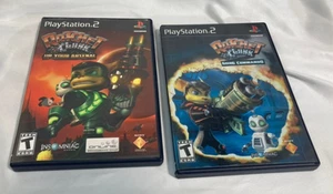 Ratchet & Clank PS2 RATCHET & CLANK, Up Your Arsenal, Going Commando Lot of 2 - Picture 1 of 3