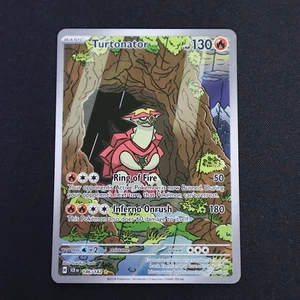 Turtonator Illustration Rare 146/142 Stellar Crown NM/M 2025 Pokémon TCG - Bild 1 von 2