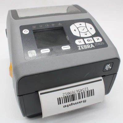 Zebra ZD620 Bluetooth WiFi 300dpi Thermal Label Printer ZD62143-D01L01EZ - Image 1 of 4