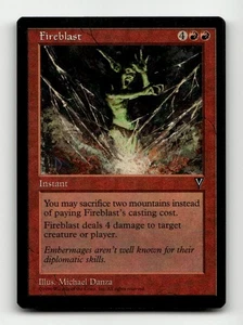 Fireblast Visions # Magic the Gathering - Picture 1 of 2