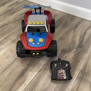 Spiderman RC Buggy Jada Toys Remote Control Car Marvel Tested Works - Picture 1 of 10