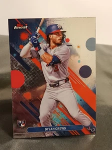 2025 Topps Finest #34 Dylan Crews (RC) Washington Nationals  - Bild 1 von 3