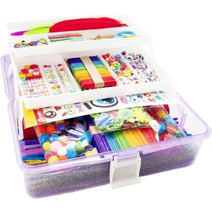 Giftable Craft Box DIY Craft Art Supply Set Kids Arts and Crafts Supplies TaDyJ - Picture 1 of 10