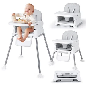 3 in 1 Baby High Chair Bellababy Adjustable Convertible Chairs for Babies and To - Picture 1 of 7