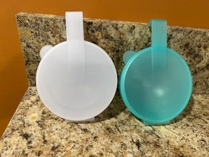 Lot of 2 Tupperware Forget Me Not Hanging Onion/Tomato/Citrus/Avocado/ Keeper - Picture 1 of 2