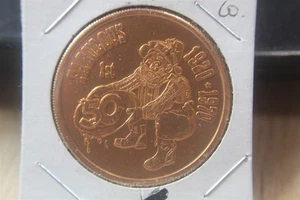 MACKLANBURG DONCAN COUNTY 1970 ALUMINIUM PROSPECTOR MEDAL  - Bild 1 von 2