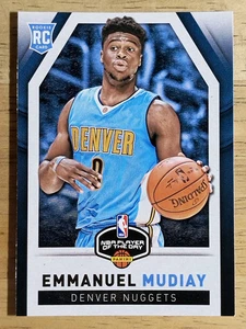 2016 Panini Player of the Day Rookies #8 Emmanuel Mudiay - Picture 1 of 2