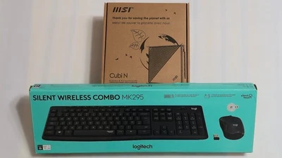 Mini PC MSI Cubi N - 256GB/16GB - Tastiera Logitech MK295 - Win11 Pro + OFFICE21 - Immagine 1 di 4