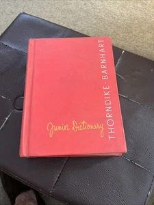 Junior Dictionary Thorndike/Barnhart 1952 HC Book - Picture 1 of 5