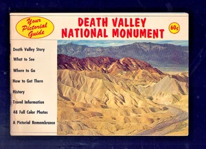 Death Valley National Monument Your Pictorial Guide Color Photo Book 1950's - Bild 1 von 2