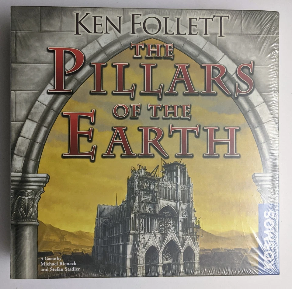 The Pillars of Earth #mfg4103 by Ken Follett & Mayfair Games – Ca 2007