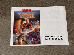 Code Name Viper Instruction Manual Booklet Only Nintendo Nes Authentic