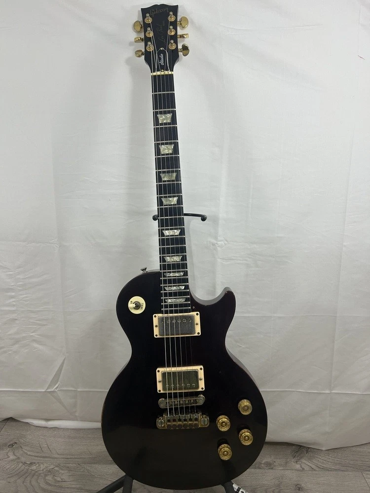 Gibson USA Les Paul Studioブラック ハードケース付き Gibson Les Paul Studio Ebony | eBay