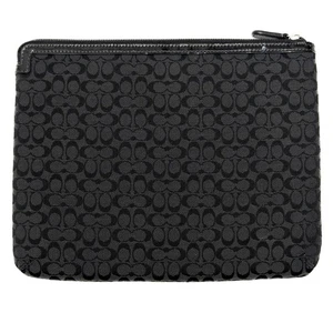 Coach Signature C Logo Padded Zipper Ipad Tablet Case 10X8 - Picture 1 of 9