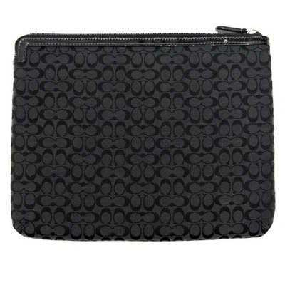 Coach Signature C Logo Padded Zipper Ipad Tablet Case 10X8 - Image 1 of 4