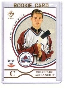 Tarjeta de novato Cody McCormick 2003-04 Pacific Private Stock Reserve #113/99 - Imagen 1 de 1