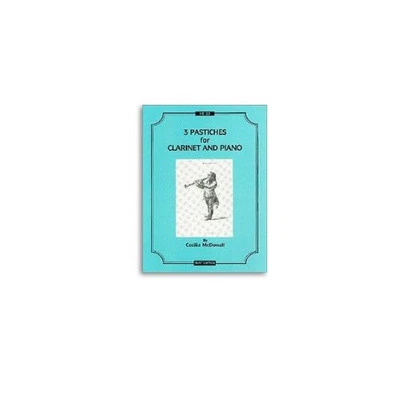 McDowall - Three Pastiches - Clarinet & Piano by Cecilia McDowall Book The Cheap - Image 1 of 2