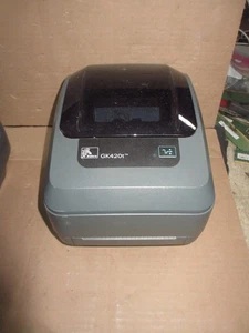 Impresora de etiquetas de transferencia térmica de escritorio USB Zebra GX430t GX43-102510-000 - Imagen 1 de 2