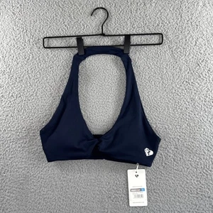 Reggiseno sportivo donna Best Essential Twist reggiseno anteriore blu zaffiro Activewear nuovo con etichette - Foto 1 di 8