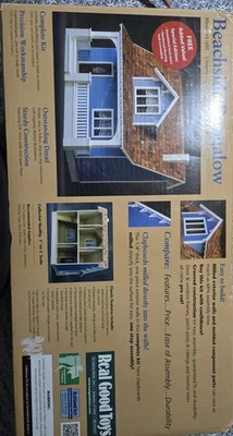 Kit de bungalow junto a la playa para casa de muñecas Real Good Toys B1895 nuevo raro Foto 1 de 3