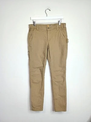 Carhartt Slim Fit Skinny Leg Carpenter Pants Women's 8 - Image 1 of 4