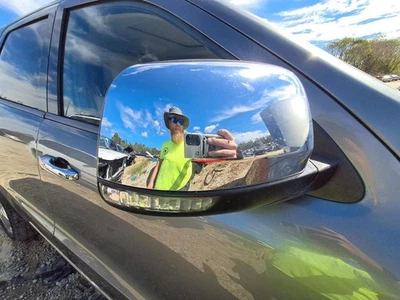 Espejo retrovisor lateral pasajero cromado alerta punto ciego compatible con 11-22 DURANGO 2712525 Foto 1 de 3