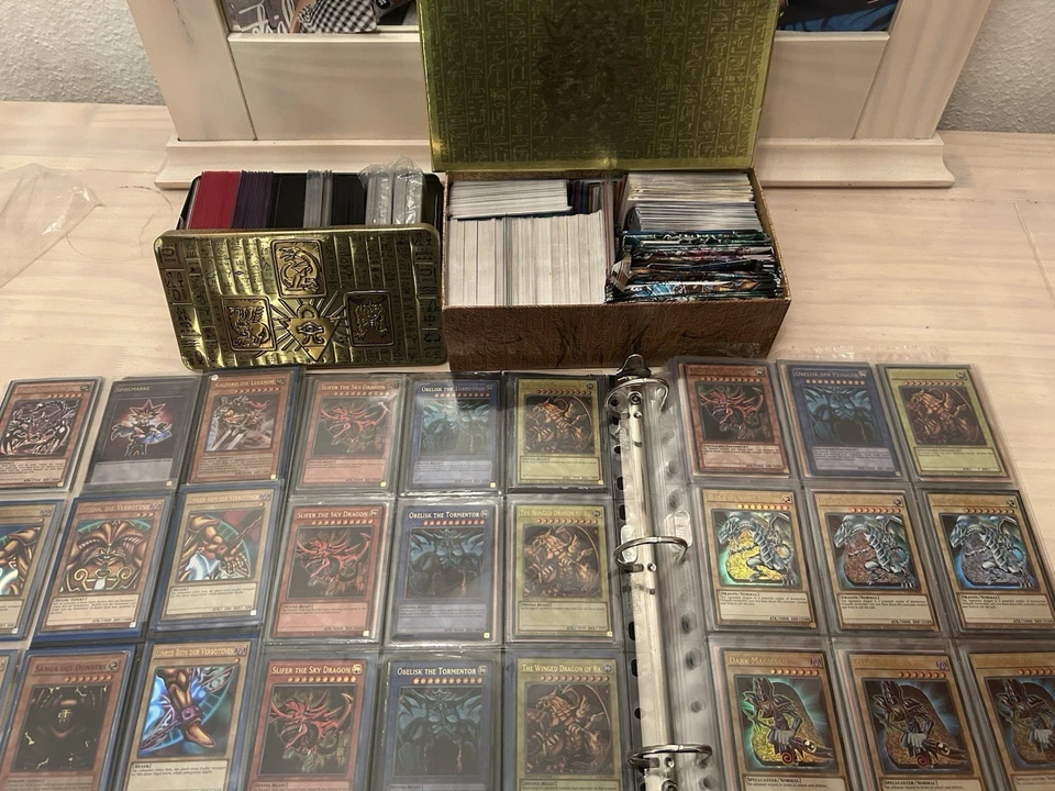 Yu-Gi-Oh TCG Sammlung Top Zustand  Top Hits + 6 Decks - Bild 1 von 4