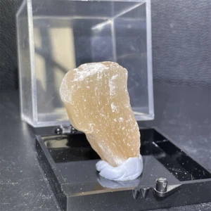 40 g natürliches rotes Selenit Exemplar Quarz Kristall Energie Reiki Dekor Heilung C1 - Bild 1 von 11