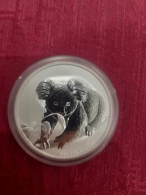 Australia 2010 - 1 Troy Oz. Silver 1 Dollar - Koala - Unc & Sealed - Imagen 1 de 2