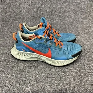 Nike Air Zoom Pegasus Trail 3 Men’s Laser Blue Habanero Red DA8697-400 Sz 6 - Picture 1 of 9