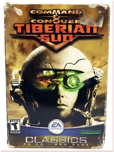 Command & Conquer Tiberian Sun Strategy Westwood Medium Box CD-ROM 2001 Good - Picture 1 of 6