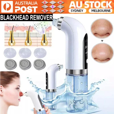 Vacuum Blackhead Remover Facial Skin Pore Acne Pimple Suction Cleaner Machine AU - image 1 of 4