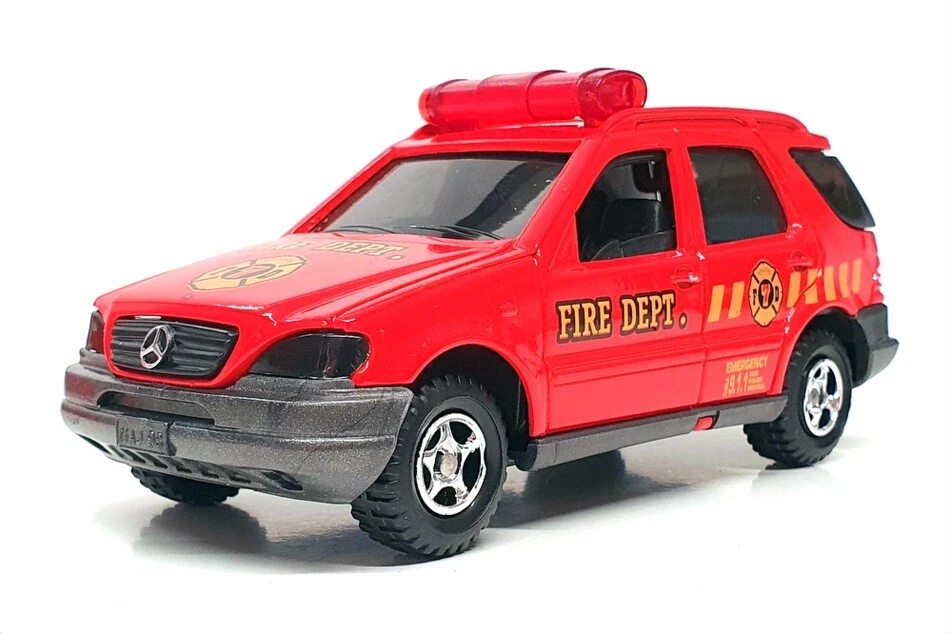 Majorette 1/34 Scale 3010/3020 - Mercedes Benz New York Fire Dept. Engine #7 - Image 1 of 4