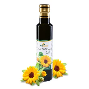 Biopurus Certified Organic Infused Calendula / Marigold Oil 250ml - Picture 1 of 2