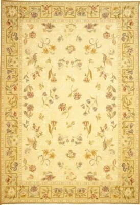 8’1"x9’11" Asmara  Needlepoint Classic 213400Y Carlise Rug - Image 1 of 4